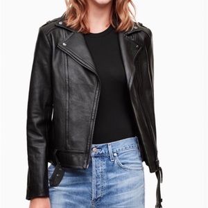 Mackage Exclusively for Aritzia Lamb Leather Jacket